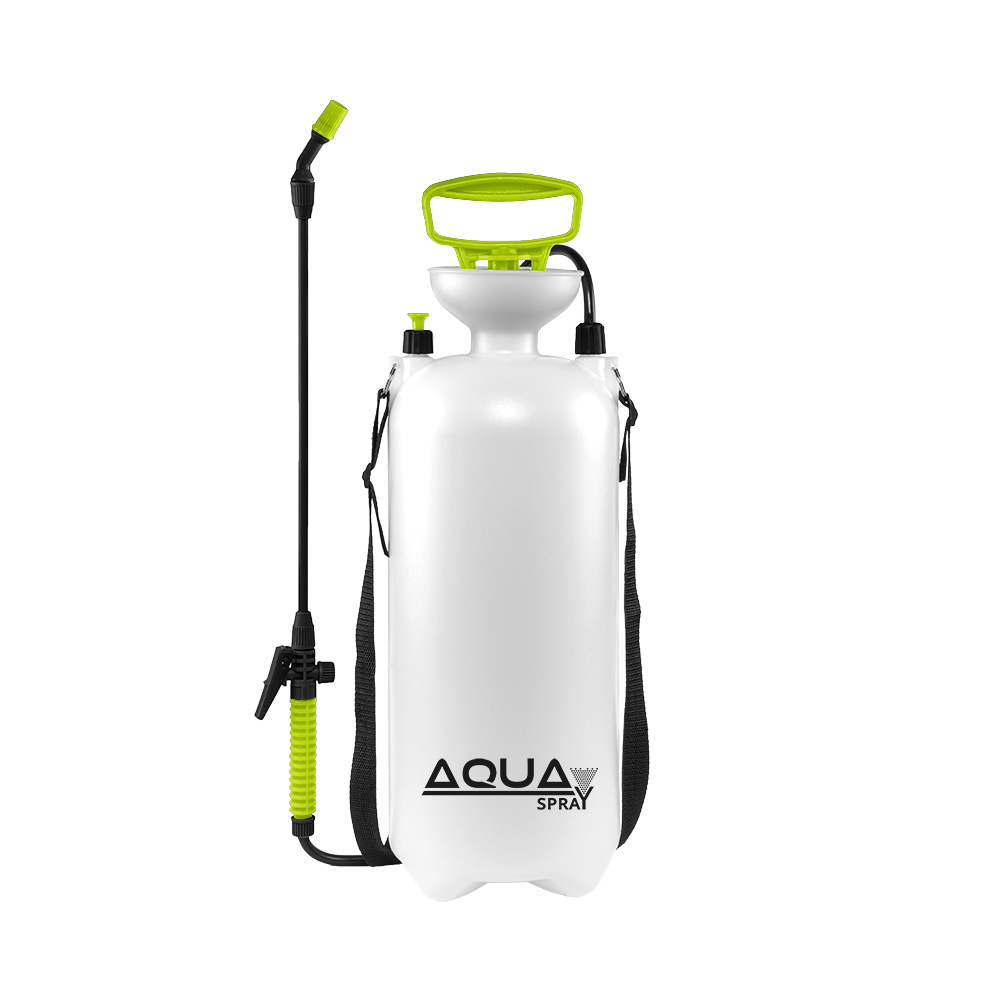 Bradas Aqua Spray drukspuit 8 liter voor onkruid bestrijden zonder gif