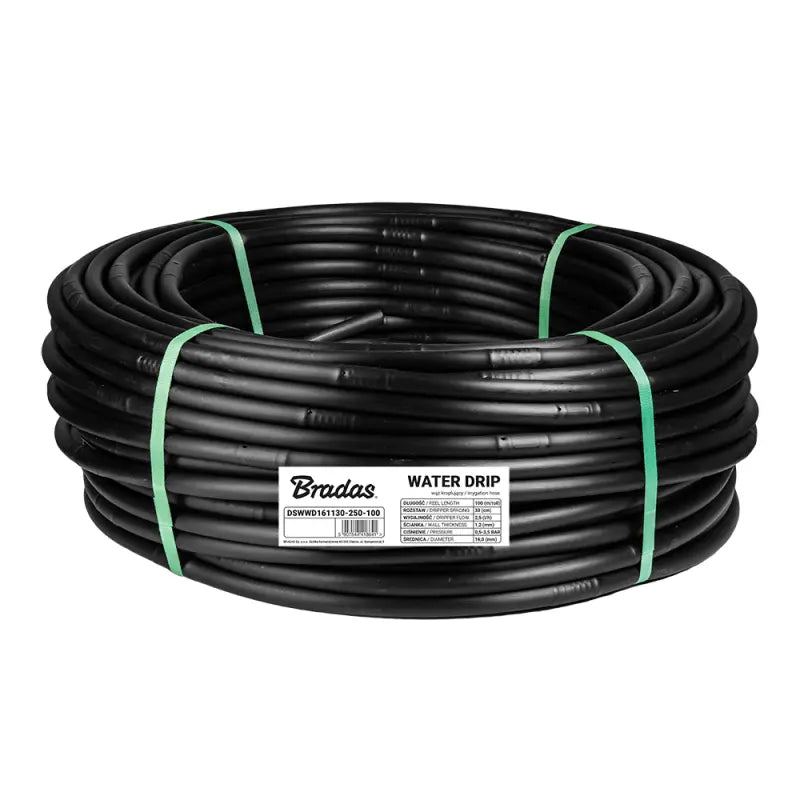 Bradas Druppelslang 16 / 1,2mm / 40cm / 2,5l/h | Bradas.nl