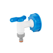 Bradas Set - IBC-adapter S60x6 met Kraan - 19 mm (3/4") - Bradas.nl