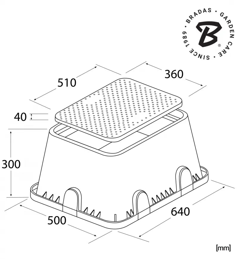 Praktische JUMBO kleppendoos - Bradas.nl