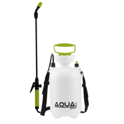 Bradas AQUA SPRAY 5L drukspuit met ergonomisch handvat en brede trechter.