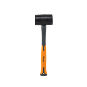 Bradas rubber hamer 450g met fiberglas handvat en antislip greep
