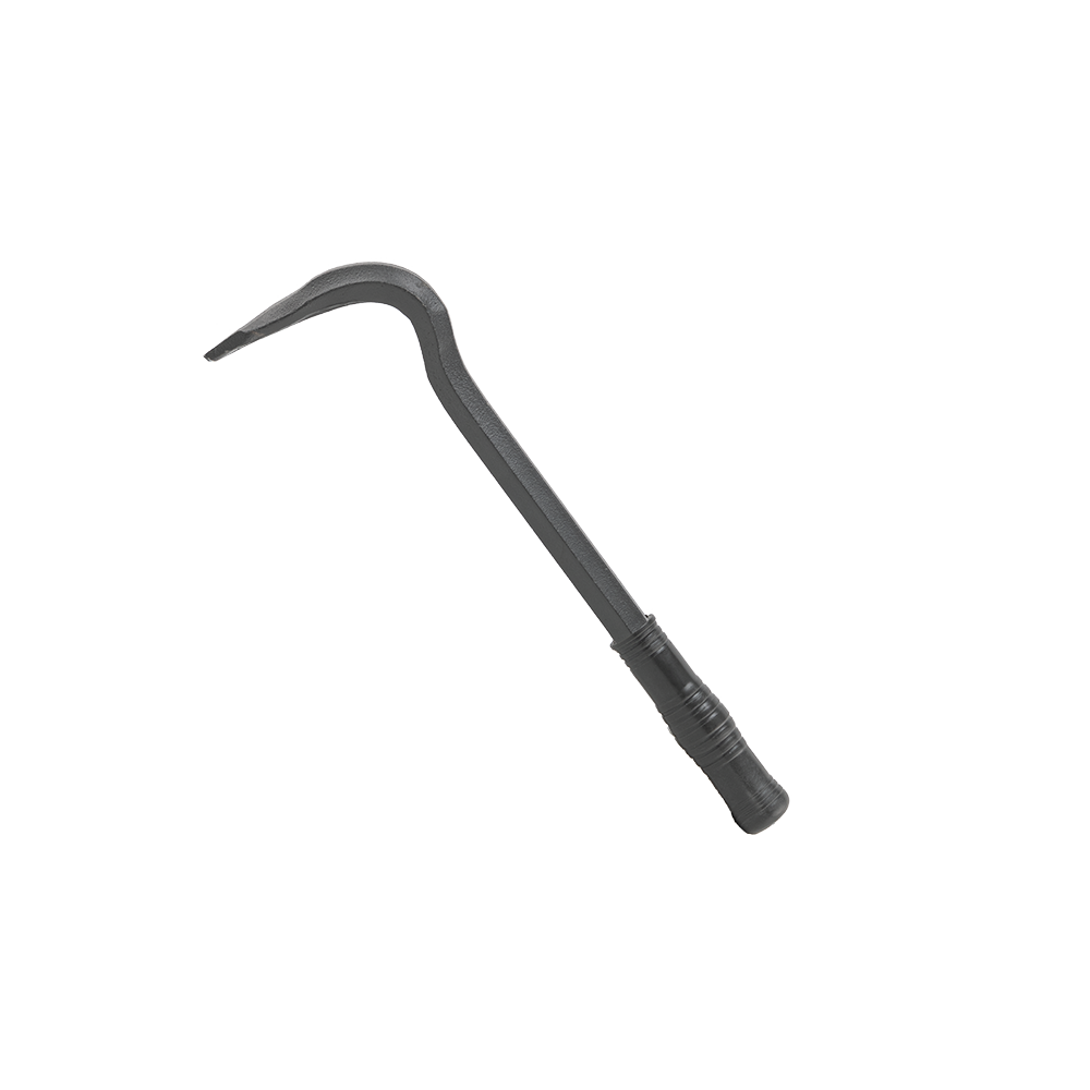 Bradas breekijzer met handgreep in gebruik