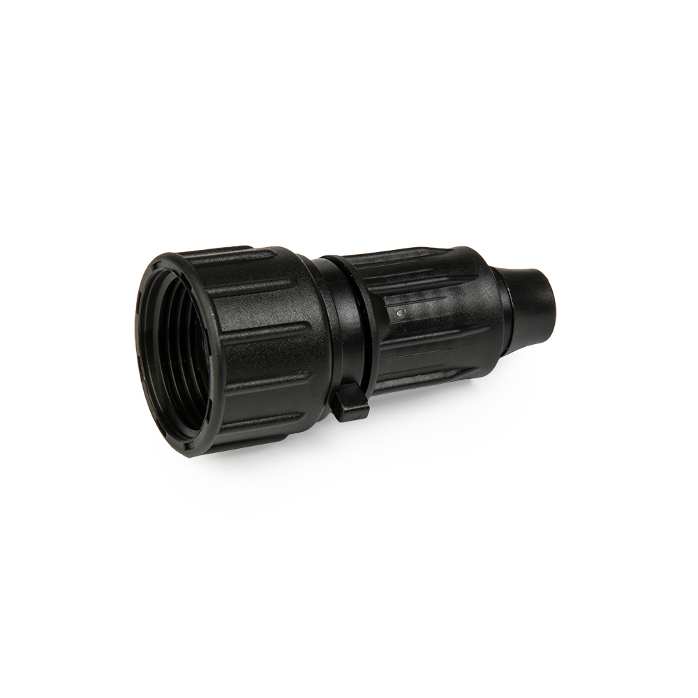 Bradas QJ koppeling 16 mm x 3/4" binnendraad voor eenvoudige aansluiting van druppelslang