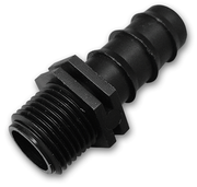 Bradas slangtule 16 mm met 3/4" buitendraad voor aansluiting op binnendraad fittingen