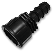Bradas slangtule 16 mm met 3/4" binnendraad voor aansluiting van druppelslangen