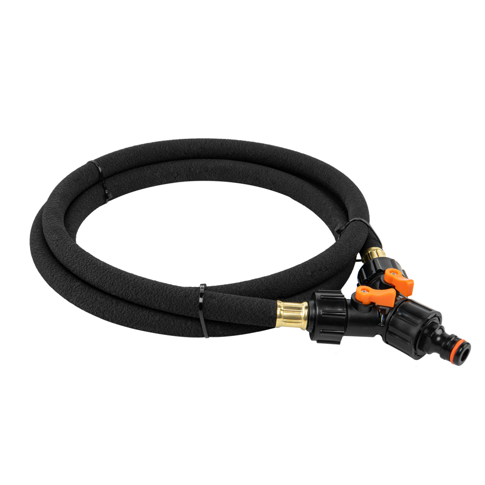 Bradas AQUA DROP boomdruppelslang 2 meter met dubbele kraantjes voor efficiënte wortelbewatering