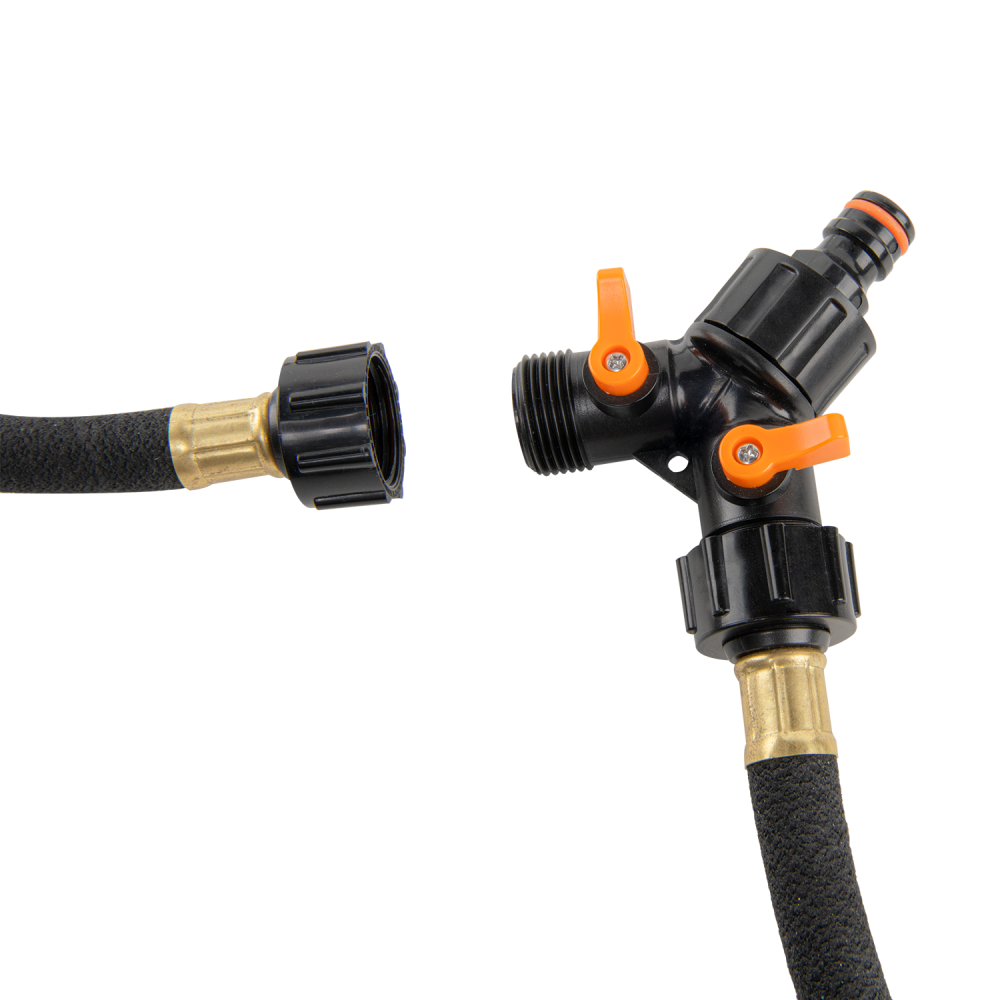 Flexibele 1/2" druppelslang van Bradas met snelkoppeling – voor jonge bomen en struiken