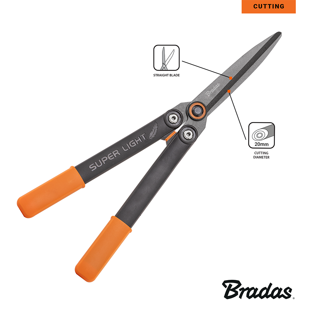 Close-up van teflon gecoat snijblad