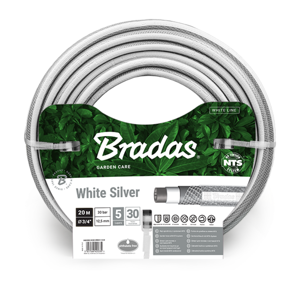 Bradas waterslang 3/4 inch voor sproeiers en tuin
