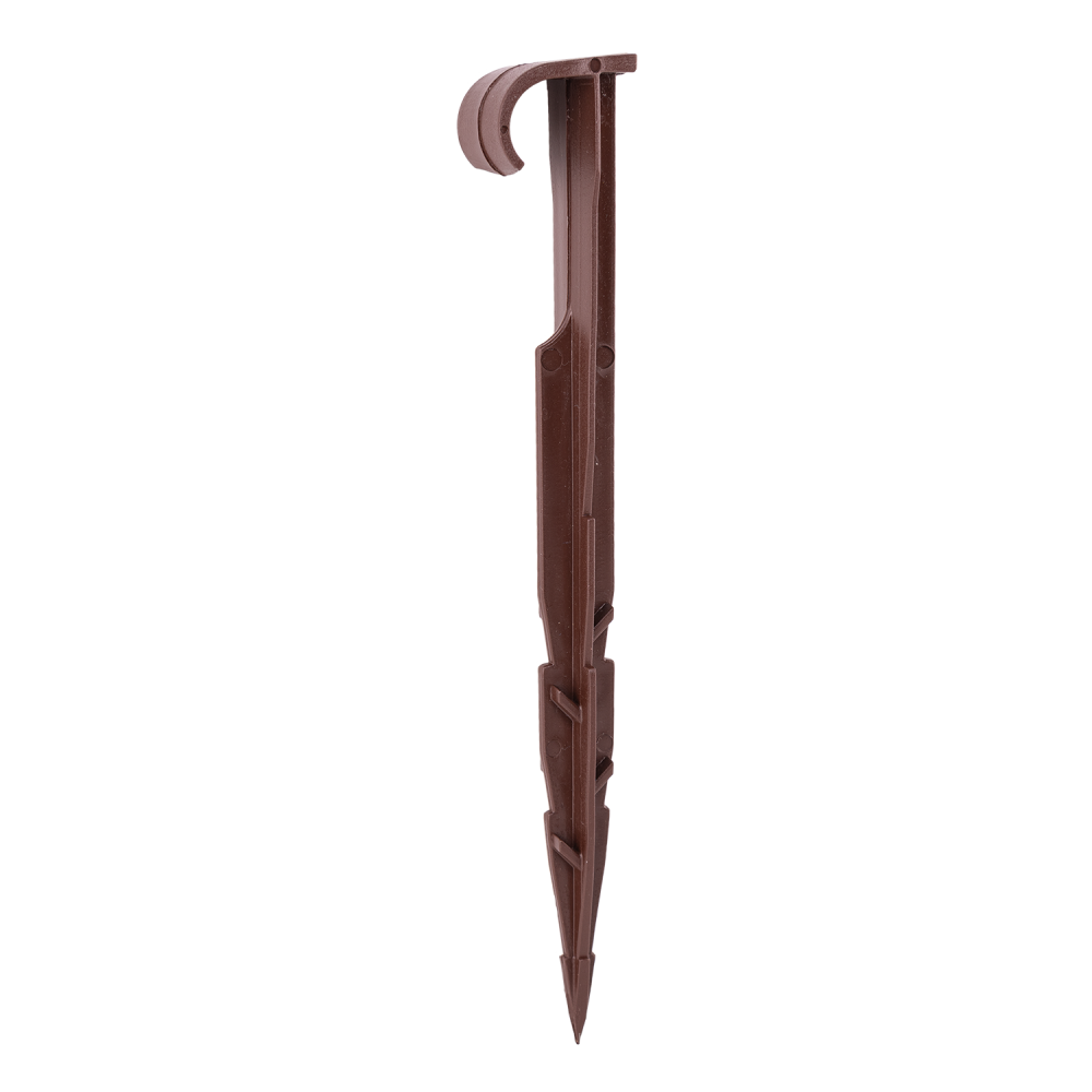 Bradas grondklem 16mm slang bruin 18 cm
