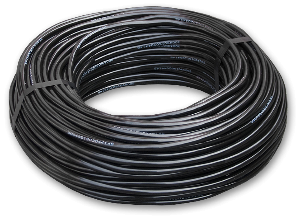 Zwarte PVC-slang voor micro irrigatie
