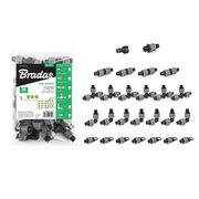 Bradas koppelingen set 16 mm voor driptape en druppelleiding
