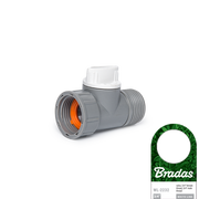 Bradas klep 3/4 inch binnendraad en buitendraad
