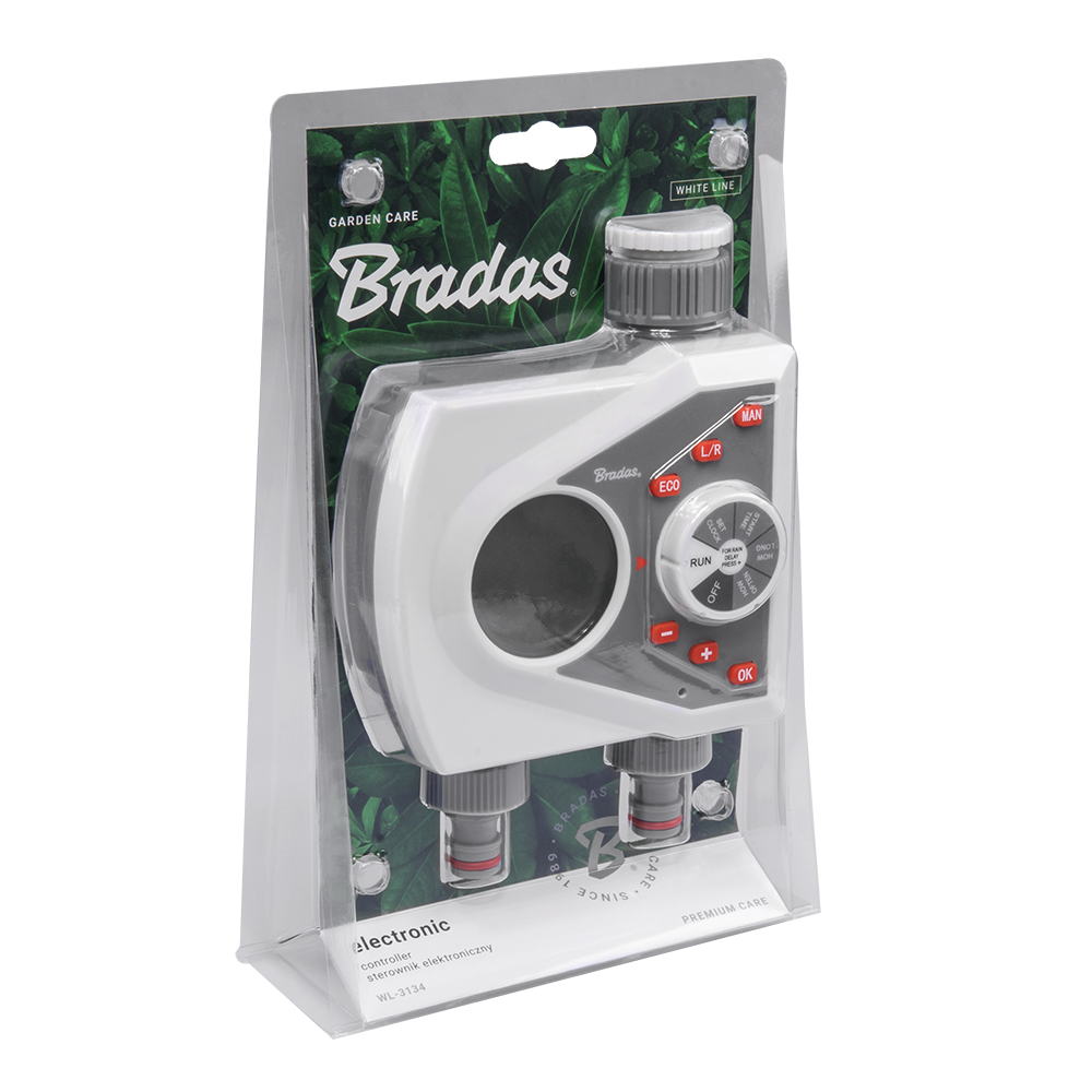 Bradas WHITE LINE elektronische beregeningscomputer 2 zones
