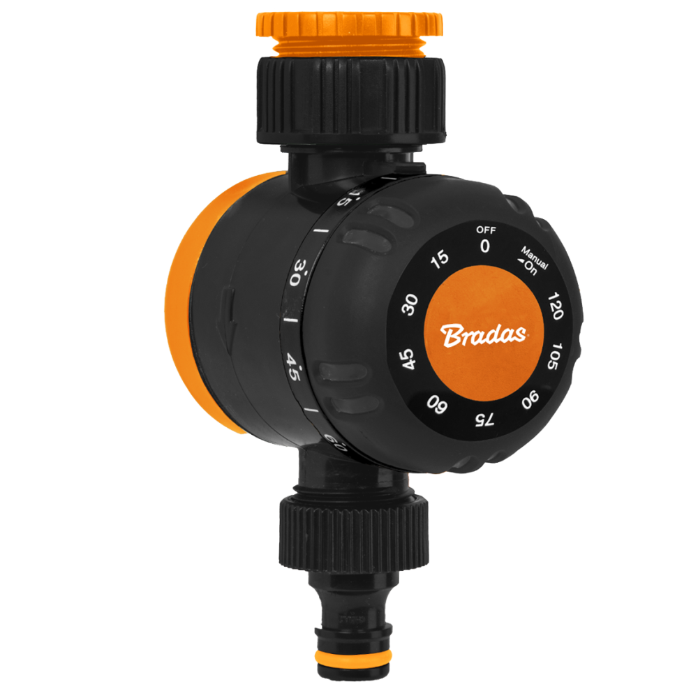 Bradas mechanische watertimer 1 inch 3/4 inch
