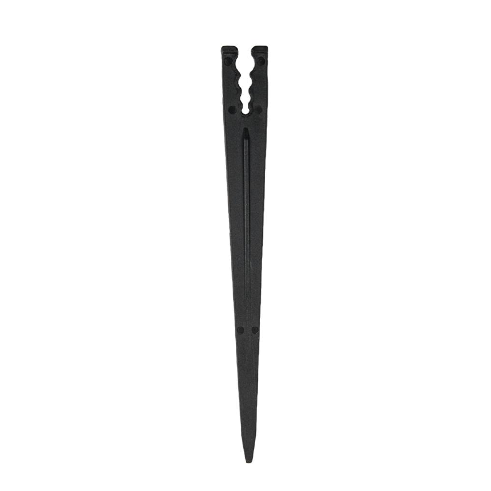 Grondpen met slangklem voor 5-7 mm irrigatieslang