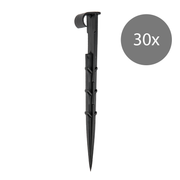 Bradas Buisklem Grondklem 16 mm Set van 30 Stuks - Stevige Slangbevestiging voor Irrigatie