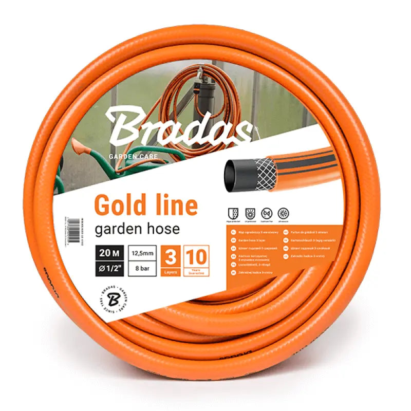 Bradas Tuinslang GOLD LINE 1/2" - 30m | Duurzaam | Bradas.nl