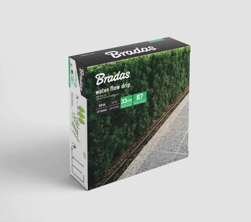 Bradas Set WATER FLOW DRIP Slang 50m bewatering | Installatie-shop.nl