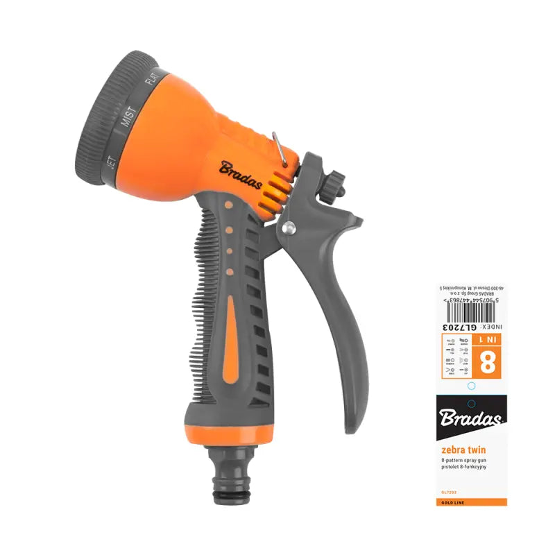 Bradas GOLD LINE 8-patroon Spuitpistool ZEBRA | Bradas.nl