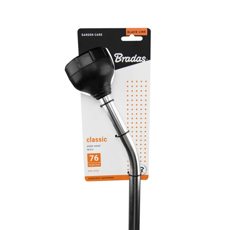 Bradas BLACK LINE Broeskop met verlengstuk - spuitkop - metaal - 76 cm Bradas