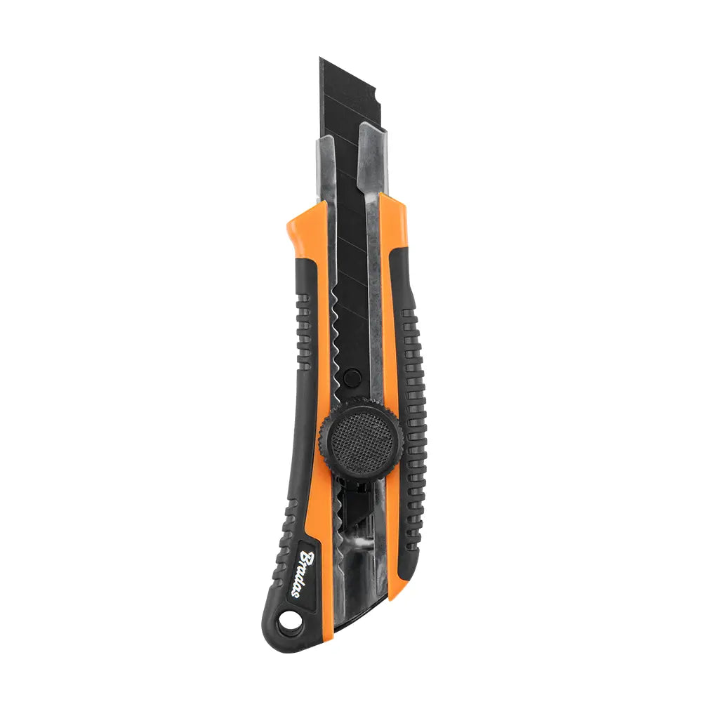 Bradas afbreekmes met 18 mm mesbreedte en snap-off functie.